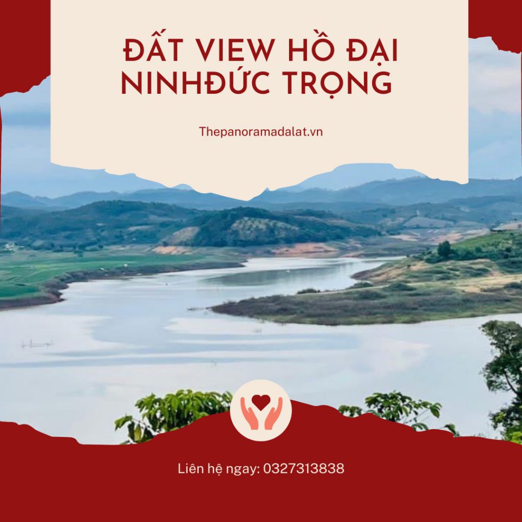 Cần bán đất view hồ Đại Ninh